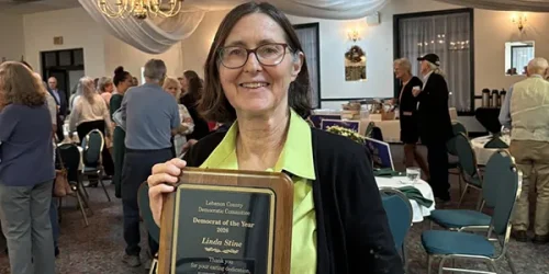 Linda Stine 2026 Democrat of the Year